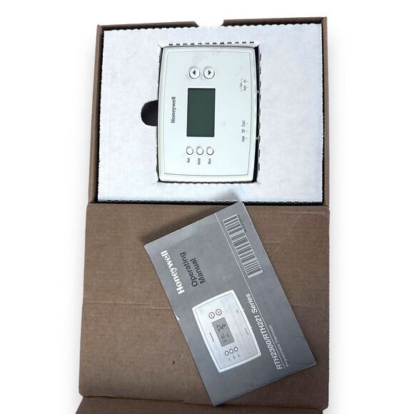 Honeywell 5-2 Day Programmable Thermostat RTH2300B Backlit Open Box - Picture 10 of 14